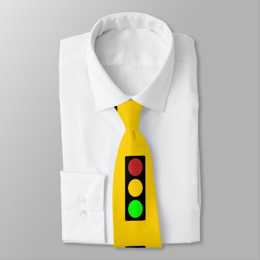 トラフィックのライト前方の注意の道路標識 ネクタイ (タイ)