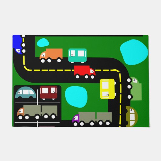 トラフィックの形式 ドアマット (正面)