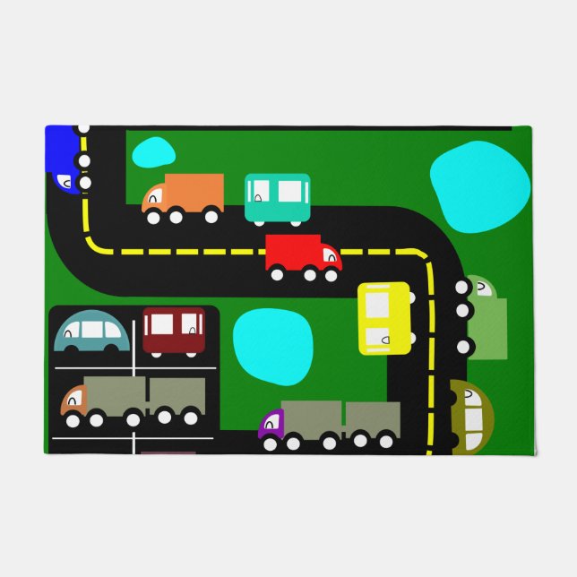 トラフィックの形式 ドアマット (正面)