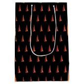 トラフィックコーン ミディアムペーパーバッグ (裏面)