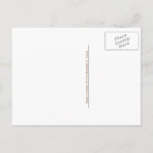 トラフィックコーン、建築ダート杭 ポストカード (裏面)