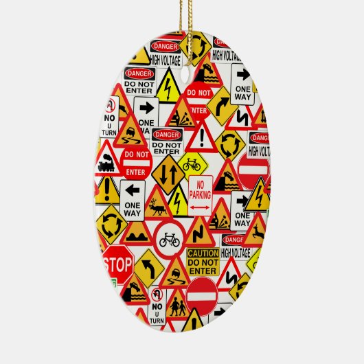 トラフィックシンボルや象徴オーナメント セラミックオーナメント (右)