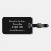 トラフェイクガプリントモノグラム荷物タグ ラゲッジタグ (裏面横)