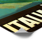 トラフォイ～パソデッロステルヴィオ～ヴィンテージ旅行 ポスター (角)