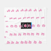 トラ🐯フリース毛布 フリースブランケット (正面(横))