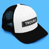 トラブはっきりしたル文字トラック帽 キャップ