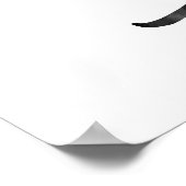 トラブルがレモン滴のように溶けるプリントポスター ポスター (角)