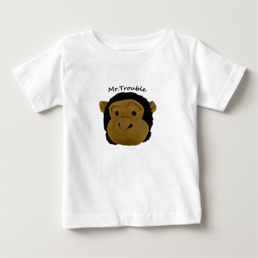 トラブルっ子トップス ベビーTシャツ (正面)