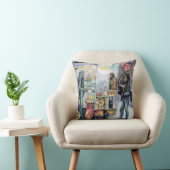 トラブルとトラブル クッション (椅子)