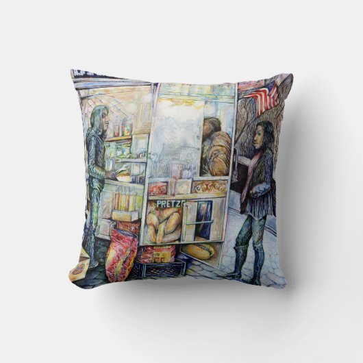 トラブルとトラブル クッション (正面)