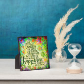 トラブルは少なく、恵みはサンパディより フォトプラーク (インサイチュ)