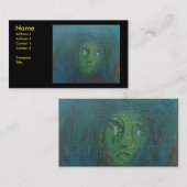 トラブルを恐れる 名刺 (正面/裏面)