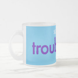 トラブルキッド！ フロストグラスマグカップ