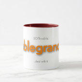 トラブルグランパ！マグ マグカップ (中央)