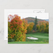 トラブルゴルフはがき ポストカード (正面/裏面)