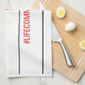 トラブルシューティング#LifeCommentary キッチンタオル (四つ折り)