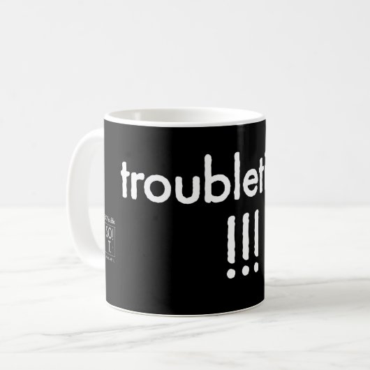 トラブルタイム!!! コーヒーマグカップ (正面左)