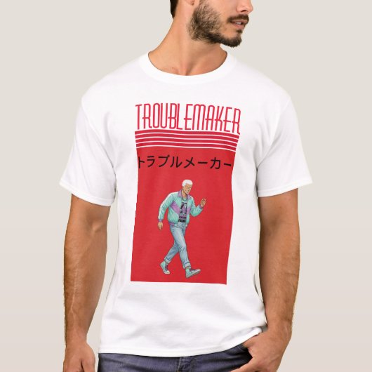 トラブルメーカー Tシャツ (正面)
