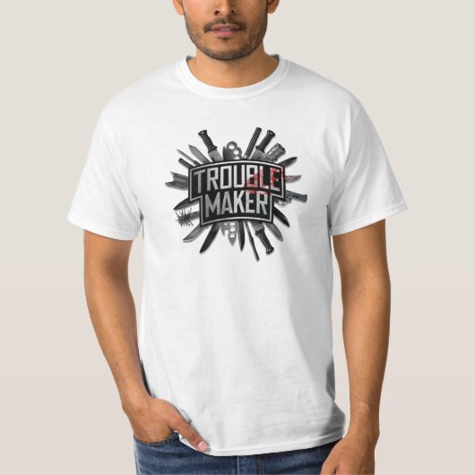 トラブルメーカー Tシャツ (正面)