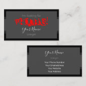 トラブル弁護士の名刺を探している 名刺 (正面/裏面)