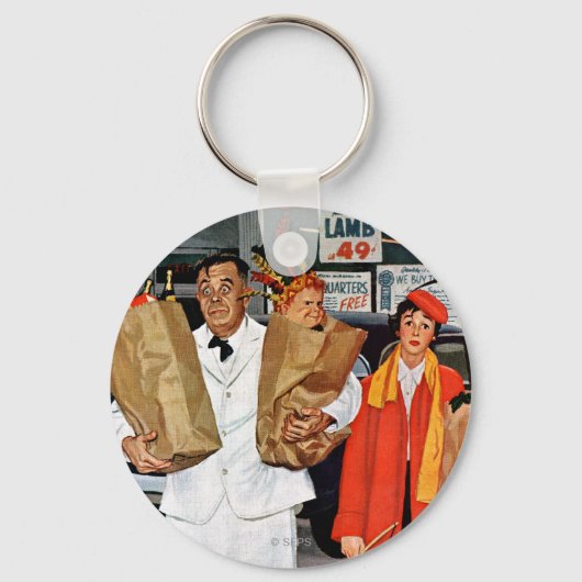 トラブル満載の袋 キーホルダー (正面)