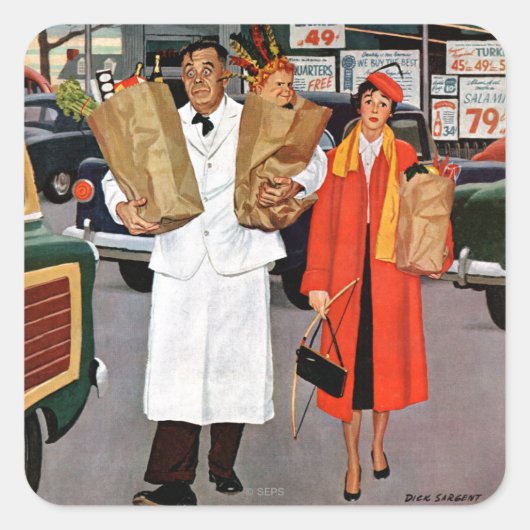 トラブル満載の袋 スクエアシール (正面)