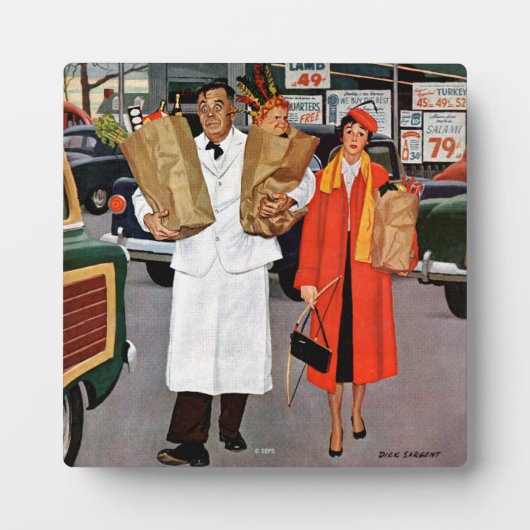 トラブル満載の袋 フォトプラーク (正面)