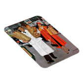 トラブル満載の袋 マグネット (右側)