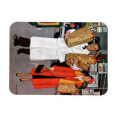 トラブル満載の袋 マグネット (横)