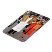 トラブル満載の袋 マグネット (左側)