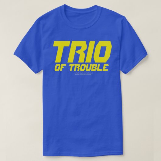トラブルTシャツ3枚 Tシャツ (デザイン正面)