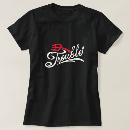 トラブルTシャツ Tシャツ (デザイン正面)