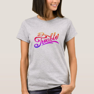 トラブルTシャツ Tシャツ