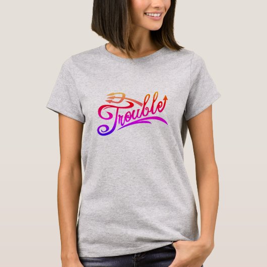 トラブルTシャツ Tシャツ (正面)