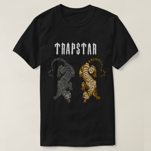トラプスタータイガー Tシャツ (デザイン正面)
