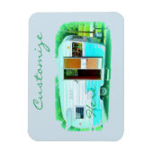 トラベクラシックルトレーラーThunder_Cove マグネット (縦)