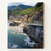 トラベパーソナライズされたルノートイタリアカスタム写真集 ノートブック (裏面)