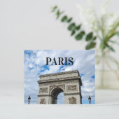 トラベフランスのルパリアルクドゥトリオンフフォト ポストカード (スタンド正面)