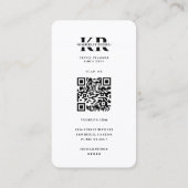 トラベミニマルルプランナーシルバーワールドマップ 名刺 (裏面)