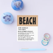 トラベモダンルはっきりしたエージェント広告ズフライヤー チラシ (シングル)