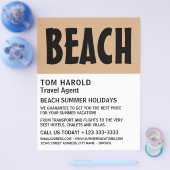 トラベモダンルはっきりしたエージェント広告ズフライヤー チラシ (シングル)