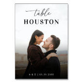 トラベモダンルテーマ行先名写真結婚の テーブルナンバー (裏面)