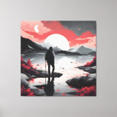 トラベラーアットデュスク キャンバスプリント (正面)