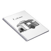 トラベラーカンパーキャラバンサンダー_コーブ ノートブック (右側)