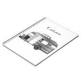 トラベラーカンパーキャラバンサンダー_コーブ ノートブック (左側)