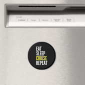 トラベラーギフおもしろいォン食べススリープクルーズリピート マグネット (インサイチュ (食洗機))