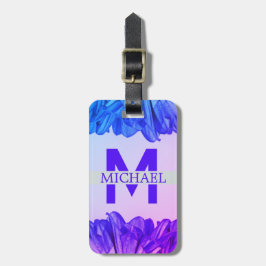 トラベラースクリプト名スタイリッシュPersonalize Monogram ラゲッジタグ