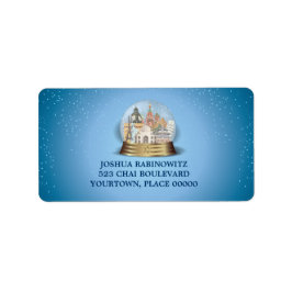 トラベラースノウグローブバーバルミツワー ラベル