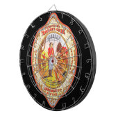 トラベラーズガイドBourbon "Hit Him in the Nuts" ダーツボード (正面右)