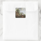 トラベラーズバイアンイン(油オンキャンバス) スクエアシール (バッグ)